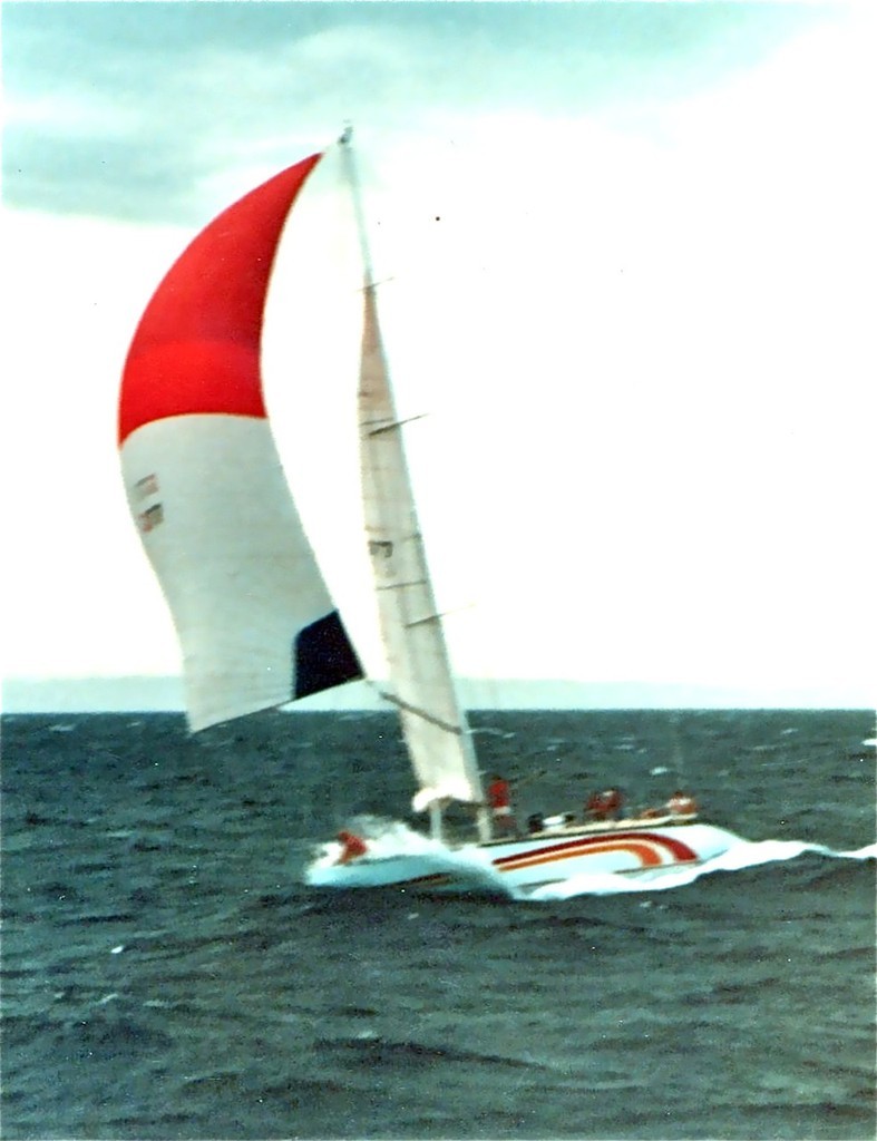 Giddy Up! Adventure Island or what - foredeckie copping a pasting... - Melbourne to Port Fairy (M2PF) © ORCV